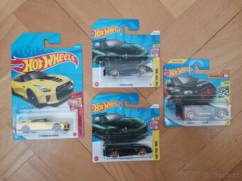 Hot Wheels Nissan GT-R, Mitsubishi Lancer, Toyota Supra
