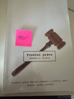 Trestní právo snadno a rychle