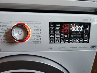 Zánovní pračka Bosch série 6 Exclusiv 9kg typ WAU28PH0BY
