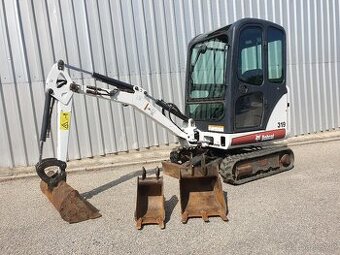 Bagr Bobcat 319 - 3 lopaty, roztahovací podvozek