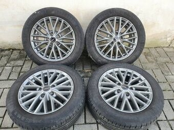 Alu kola 5x112 r16 7j et50 letni pneu 205/55/16