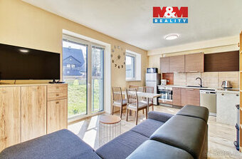 Prodej bytu 1+kk, 35 m², OV, Loučná pod Klínovcem