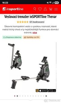 Veslovací trenazer Thenar V ZÁRUCE