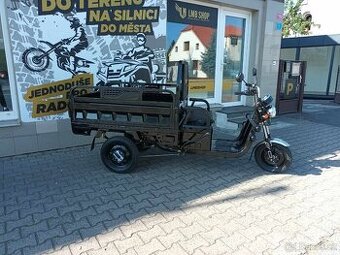 Elektrická pracovní tříkolka Cargo G1 1000W COC černá