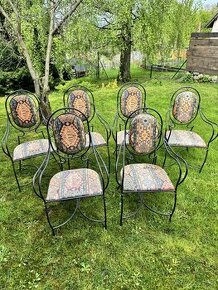 Luxusní kovové židle