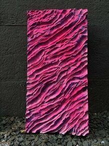 Obraz Růžové vlny