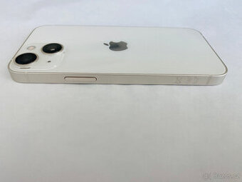 APPLE IPHONE 13 MINI 128 GB BÍLÝ,12 MĚS. ZÁRUKA,VELMI HEZKÝ