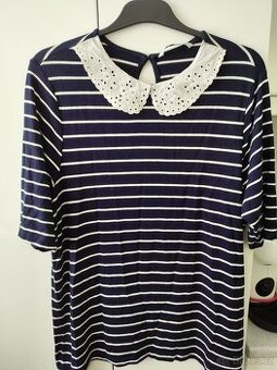 elastické triko s límečkem