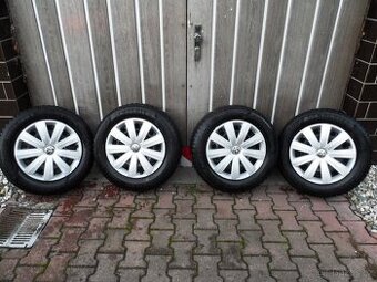 Komplet zimní kola  Semperit+ Poklice 215/60/16 ET 41 5X112