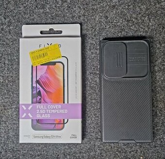 FIXED OCHRANNÉ TVRZENÉ SKLO A ZADNÍ KRYT SAMSUNG S 23 A S24