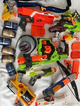 Nerf zbraně - sbírka