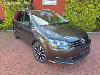 VW Sharan 2.0TDI 110kW,2015,DSG,xenon,tažné,serviska