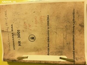 HR 3001 - Návod na obsluhu a údržbu