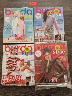 Časopis BURDA/BURDA KIDS - viz foto vč. střihů uvnitř