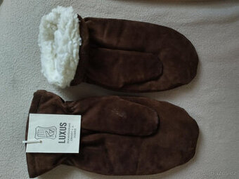 Palčáky kožené pánské