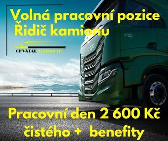 Hledáme řidiče/řidičku
