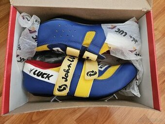 Retro silniční cyklistické tretry John Luck Mega