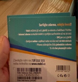 sim karta 730 60 50 50