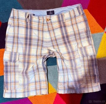 BUGATTI PÁNSKÉ BAVLNĚNÉ KRÁSNÉ ŠORTKY-KRAŤASE VEL 50 M