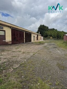 Pronájem garáží a manipulační plochy, celkově oploceno, celk