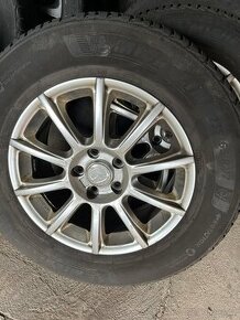 Prodám AL kola z Mazda CX7+ zimní pneu 235/65/17