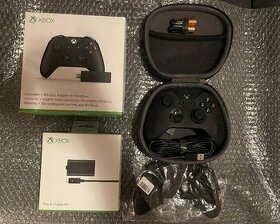 Xbox One Controller + Wireless Adapter + Charge and Paly kit