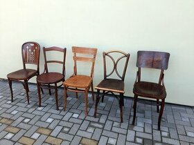 Židle "thonetky" po renovaci