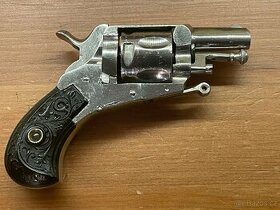 Starozitny mini revolver bulldog flobert - 1
