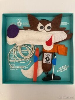 Vučko - oficiální maskot zimních olympijských her 1984