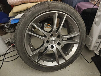 Alu kola AEZ Intenso 7.5Jx17 + zimní pneu Goodyear 225/45/17