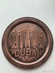 Suvenýrní talíř Dubai