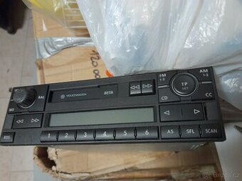 Prodám staré autorádio značky VW beta 80-90.leta