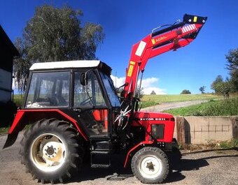 MONTÁŽ ČELNÍHO NAKLADAČE NA TRAKTORY ZETOR-.