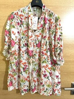Dámský oversized top Tunika Helenka košile 38-44 M-XXL