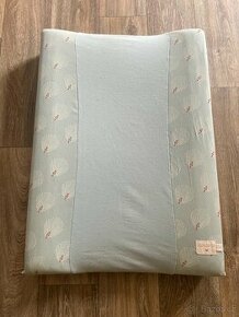 Přebalovací podložka + potah NOBODINOZ - Willow Soft Blue - 1