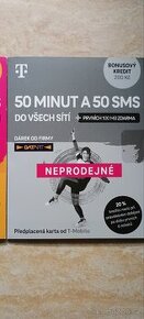 Předplacená karta T mobile 2ks - 1