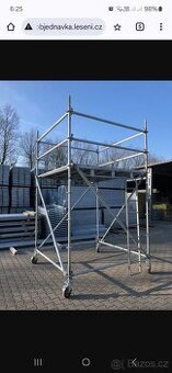 Věž z modulového lešení pionmodul 2,07x2,07x2,3m