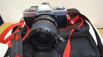 Minolta XG-1 + makro objektiv