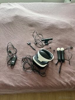 Prodám kompletní sadu PlayStation VR v perfektním stavu.