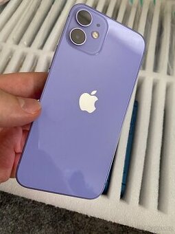 iPhone 12 Mini 64Gb…fialový, top stav