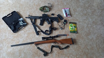 Prodám kompletní airsoftový set z obrázku