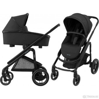 NOVÝ kočárek Maxi-Cosi Plaza+ Essential Black + hluboká korb