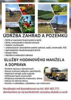 Hodinový manžel pro dům i zahradu.