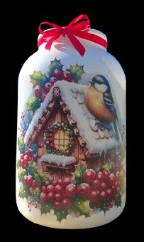 Vánoční Skleněné lucerny