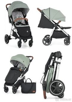 PETITE&MARS Kočárek sportovní Royal Silver Iron Green