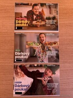 🎁 3× Dárkový poukaz na online kurzy vaření Přemka Forejta