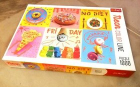 Puzzle Sweets Neon Color Line 1000