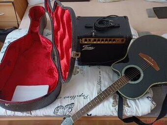 Elektroakustická,combo,pevný futral.