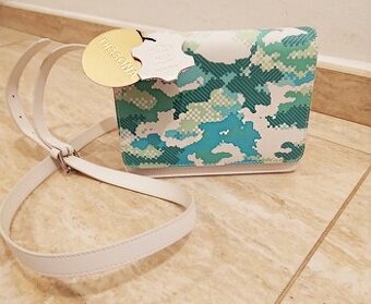 Dissona kožená kableka saffiano Itálie