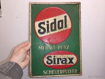 Smaltovaná reklamní cedule